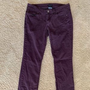 Ann Taylor Straight Leg Chino Pant Size 2